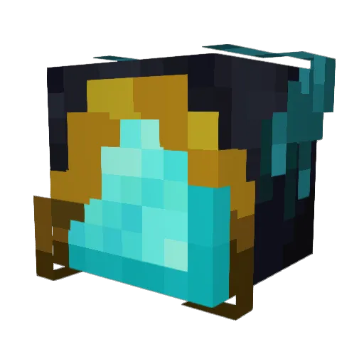Zefri0n Minecraft avatar head, 3D render