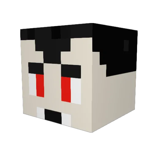 Zeggy_Stardust Minecraft avatar head, 3D render