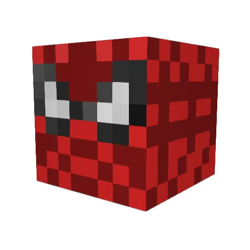 Zeinxr Minecraft avatar head, 3D render