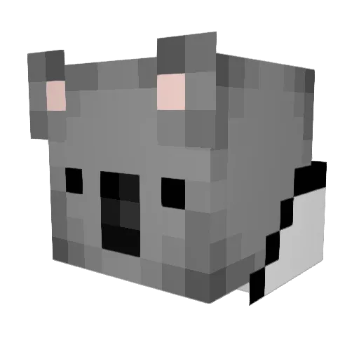 ZeinyGames Minecraft avatar head, 3D render