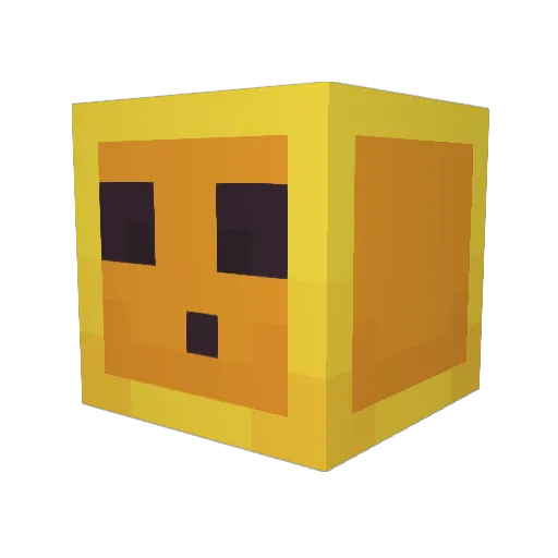 Zeitk42 Minecraft avatar head, 3D render