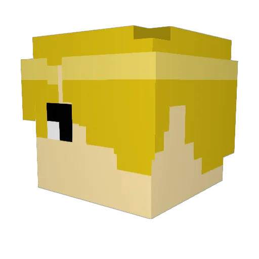 Zeke_Jaeger26 Minecraft avatar head, 3D render