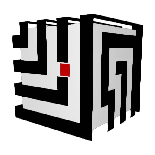 Zekek Minecraft avatar head, 3D render
