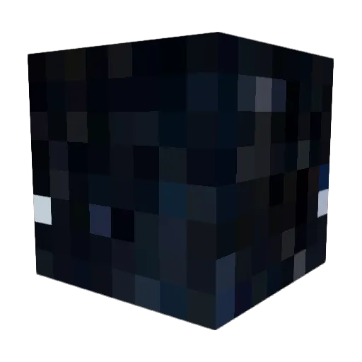 Zekkee_ Minecraft avatar head, 3D render