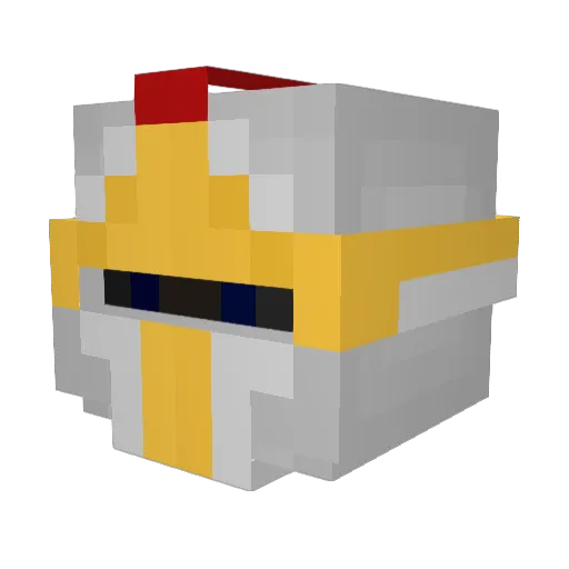 Zel22 Minecraft avatar head, 3D render