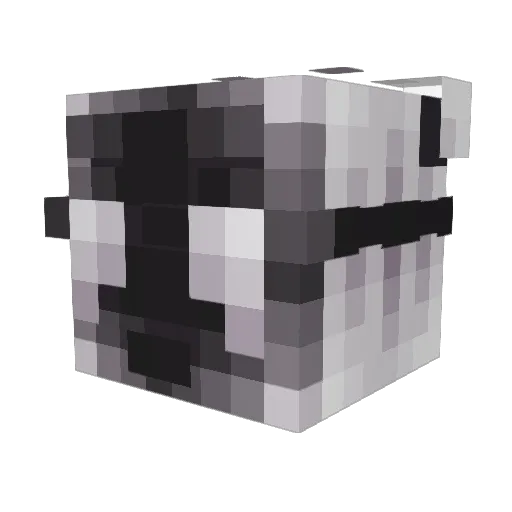 Zelda127_ Minecraft avatar head, 3D render