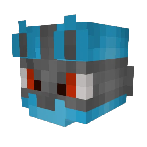 Zelda368 Minecraft avatar head, 3D render
