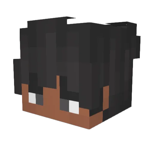 Zeldris_Soul Minecraft avatar head, 3D render