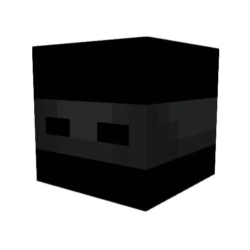 ZelectMQ Minecraft avatar head, 3D render