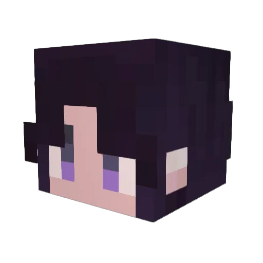 Zeleos777 Minecraft avatar head, 3D render
