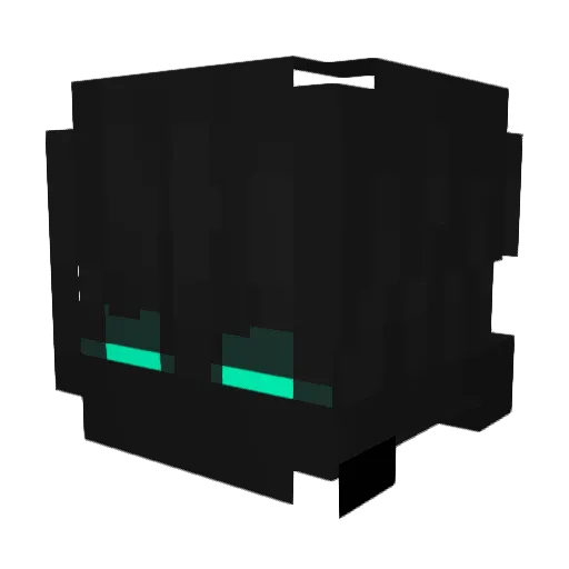 ZelkunBreh Minecraft avatar head, 3D render