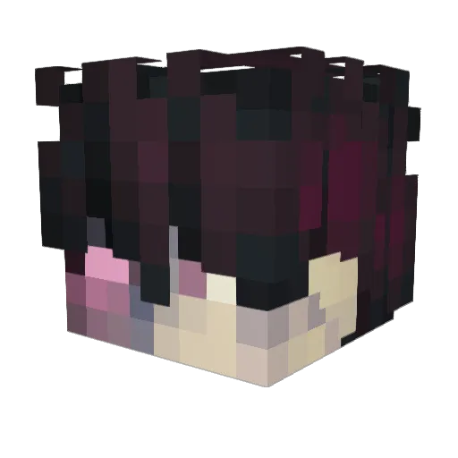 Zembit Minecraft avatar head, 3D render