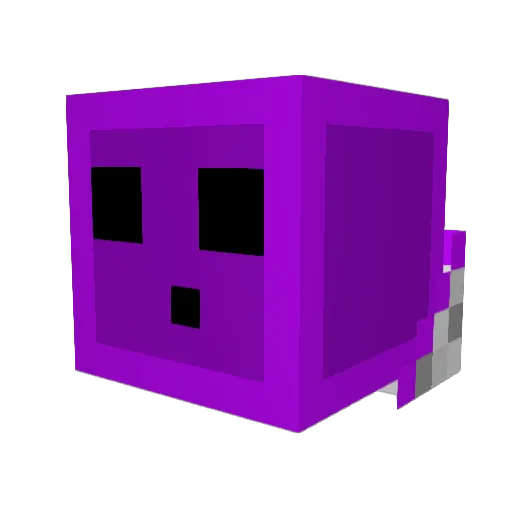 ZemethYT Minecraft avatar head, 3D render