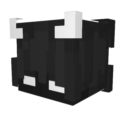 Zemix__ Minecraft avatar head, 3D render