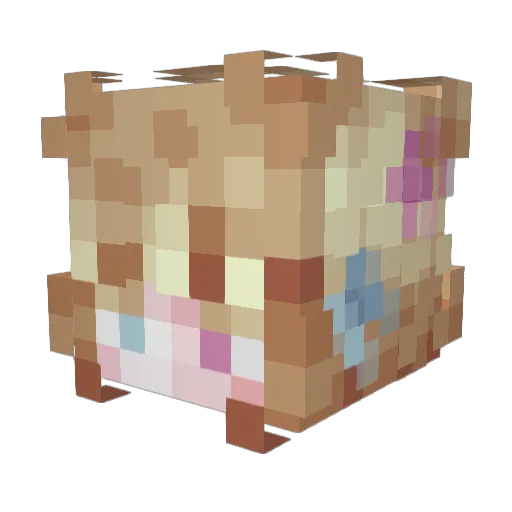 Zen2568 Minecraft avatar head, 3D render