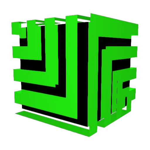 ZenAce08 Minecraft avatar head, 3D render