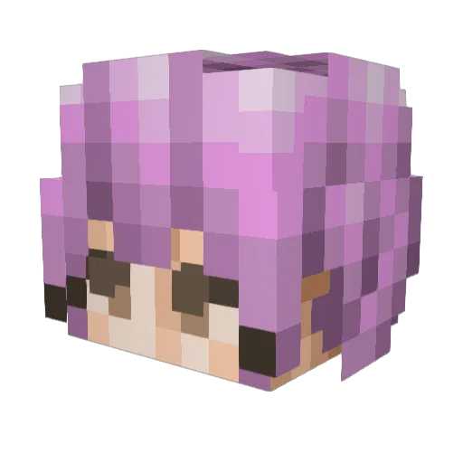 ZenArts Minecraft avatar head, 3D render