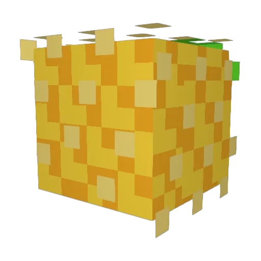 ZenDigger Minecraft avatar head, 3D render