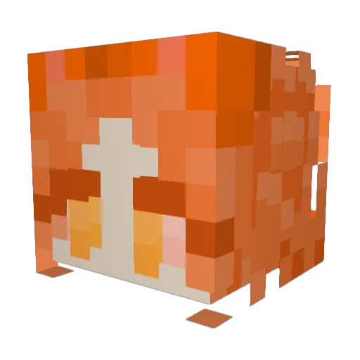 ZenEatSunshine Minecraft avatar head, 3D render