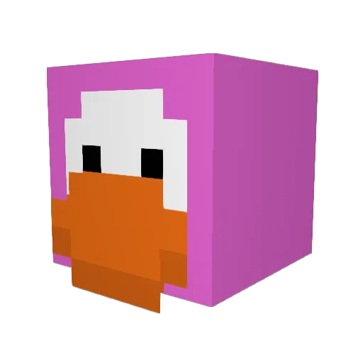 ZenLi_ Minecraft avatar head, 3D render