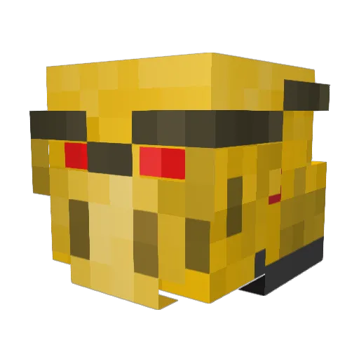 ZenTheMan0 Minecraft avatar head, 3D render