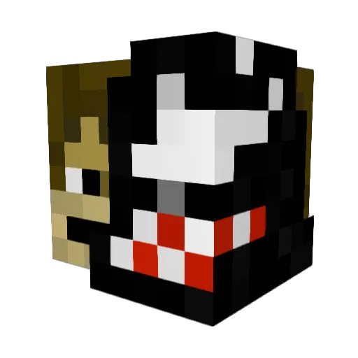 Zen_0h Minecraft avatar head, 3D render