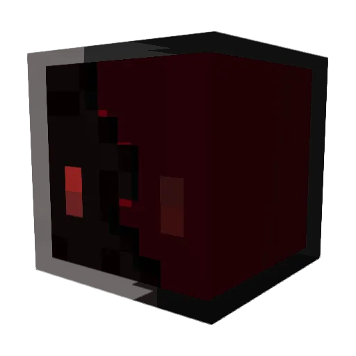 Zenbou3 Minecraft avatar head, 3D render