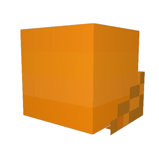Zenchimaster Minecraft avatar head, 3D render