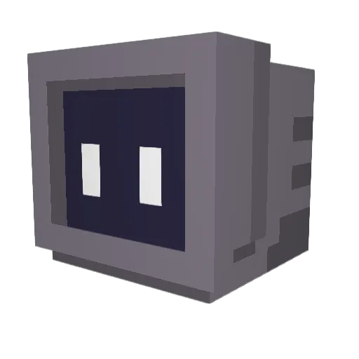 ZendWWW Minecraft avatar head, 3D render