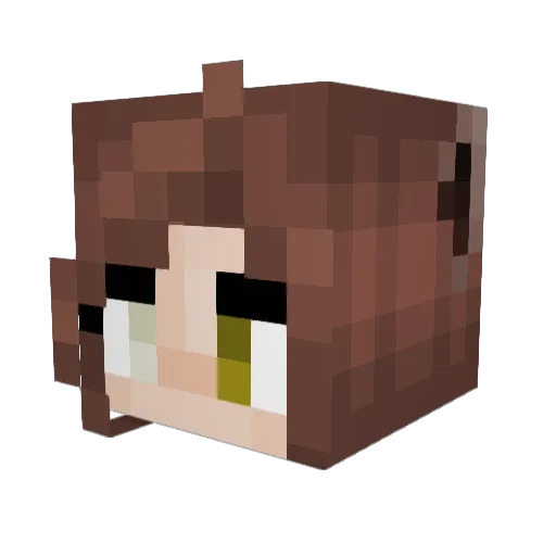Zendejas0307 Minecraft avatar head, 3D render
