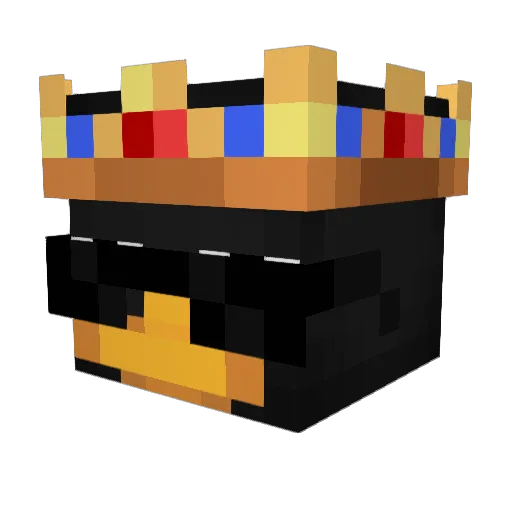 ZendrikMC Minecraft avatar head, 3D render