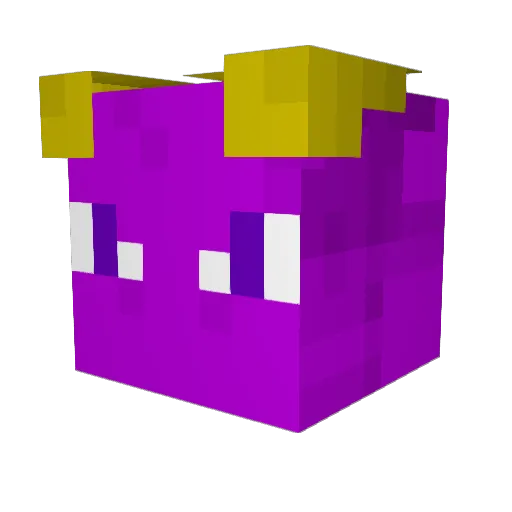 Zenergy_117 Minecraft avatar head, 3D render