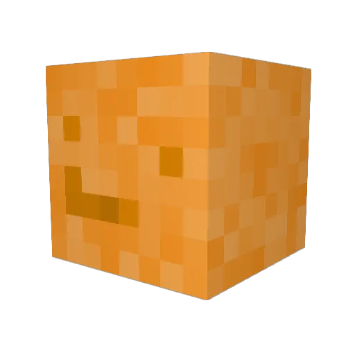 Zenger23 Minecraft avatar head, 3D render