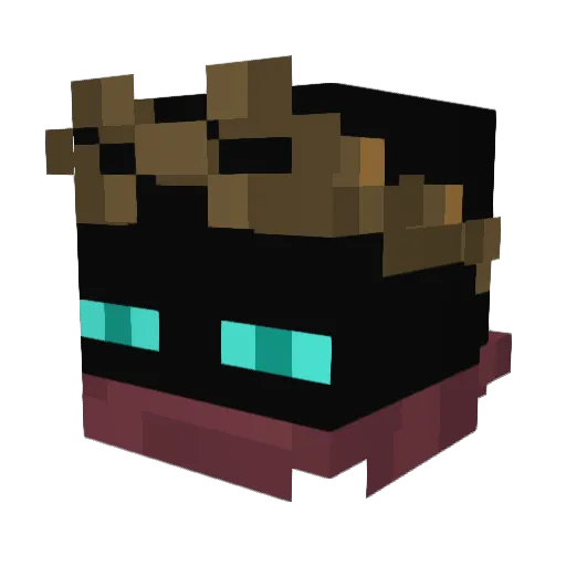 Zenit_25 Minecraft avatar head, 3D render
