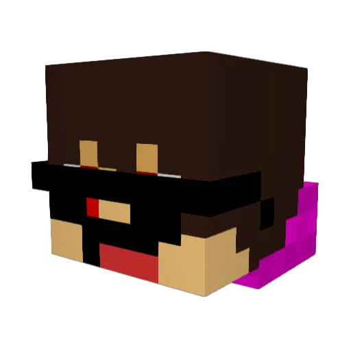 Zenit_z Minecraft avatar head, 3D render