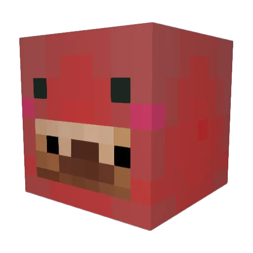 ZenithLP Minecraft avatar head, 3D render