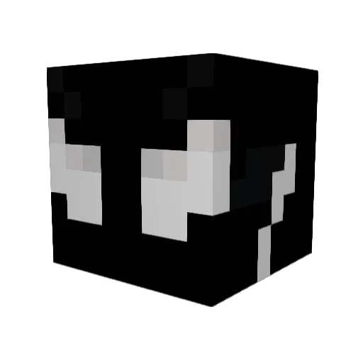 Zeniththebest Minecraft avatar head, 3D render