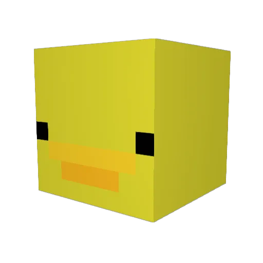 Zenix_z Minecraft avatar head, 3D render