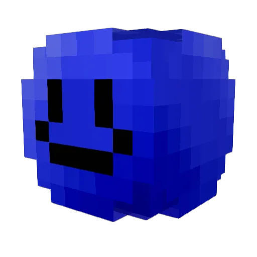 ZenkaiAnkoku2 Minecraft avatar head, 3D render