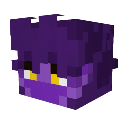 Minecraft-Avatar von ZenkaiBlack: Kopf als 3D-Render