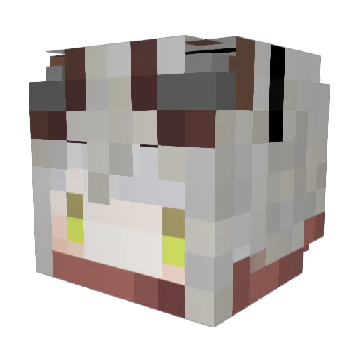 Zenkoshi0331 Minecraft avatar head, 3D render