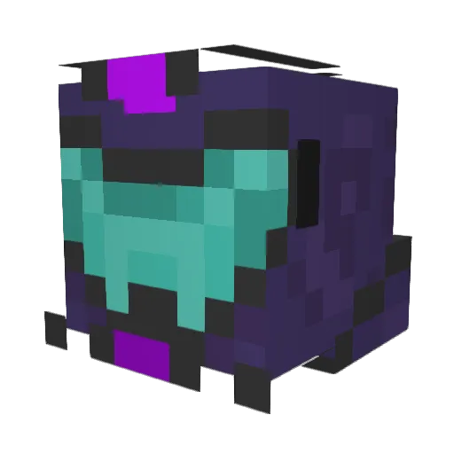 ZenkovD Minecraft avatar head, 3D render
