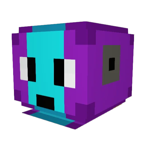 Zeno_Sama Minecraft avatar head, 3D render