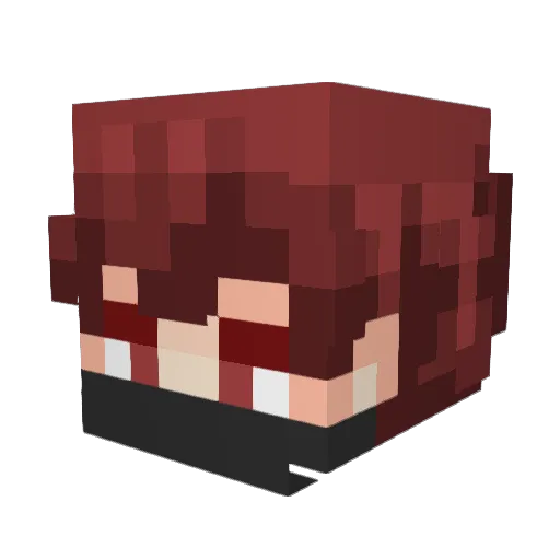 ZenonZogratis07 Minecraft avatar head, 3D render