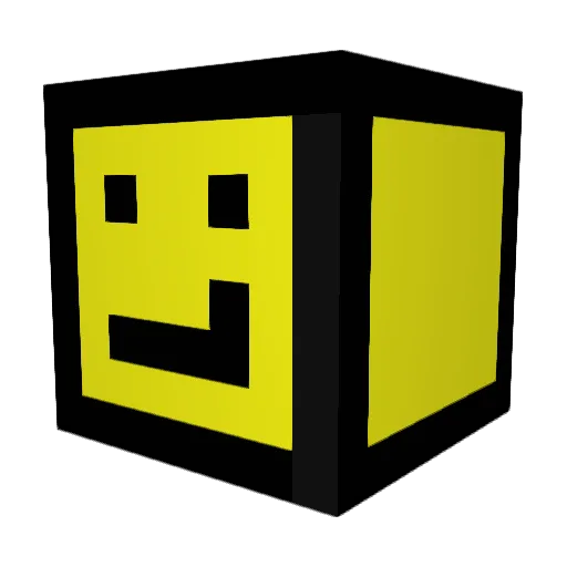 Zenonme Minecraft avatar head, 3D render