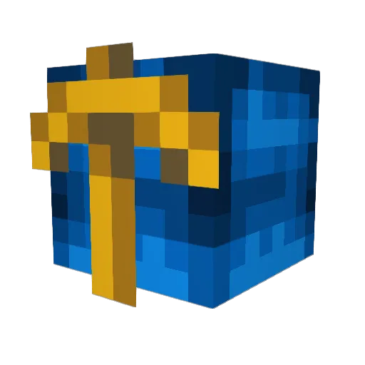 Zenroi Minecraft avatar head, 3D render