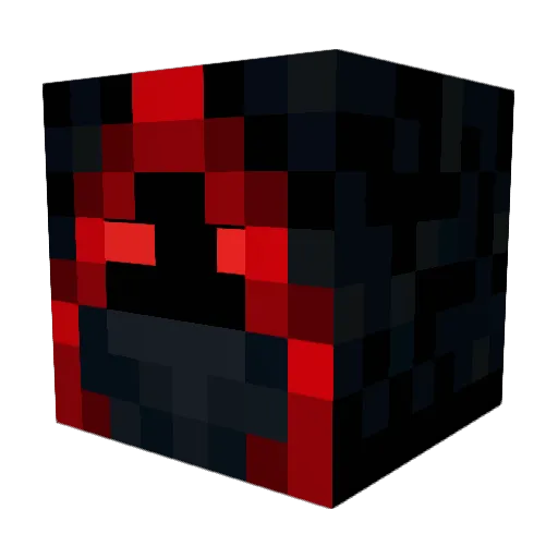 Zens123 Minecraft avatar head, 3D render