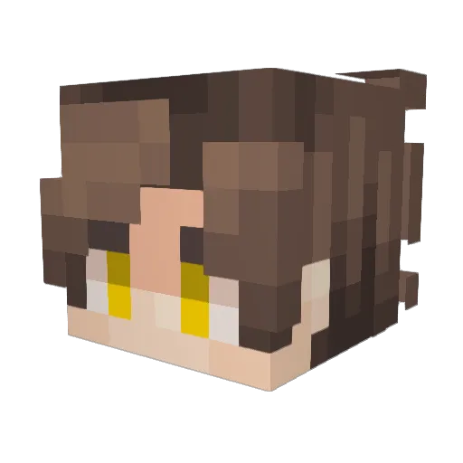 Zenti_ch Minecraft avatar head, 3D render