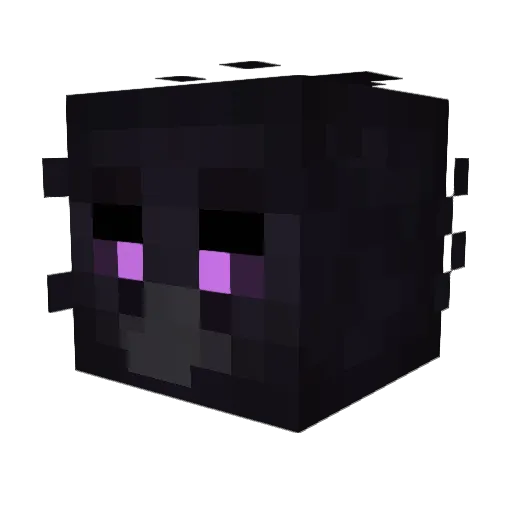Zenuel Minecraft avatar head, 3D render