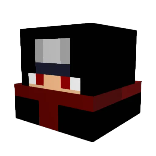 ZenyLi Minecraft avatar head, 3D render